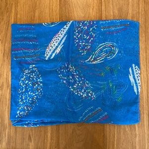 Colorful and soft cotton infinity scarf